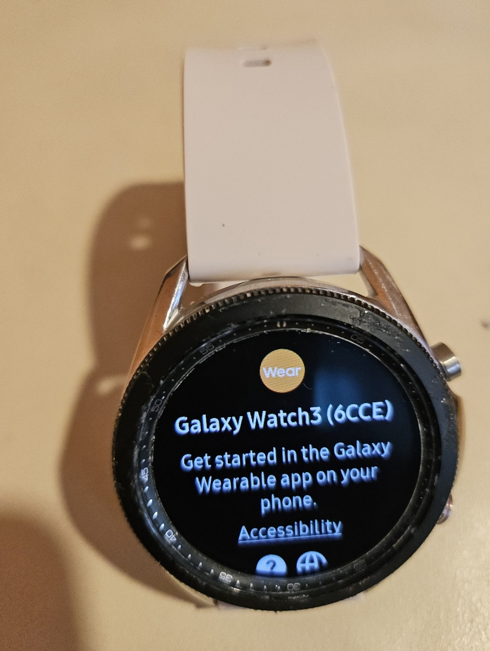 Samsung Galaxy Watch3 Smartwatch - White